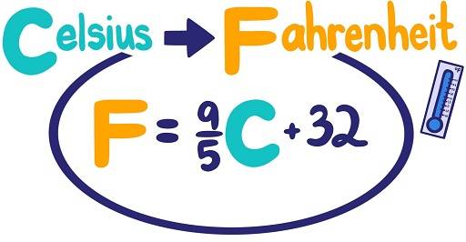 Converting 30°C to °F The Formula